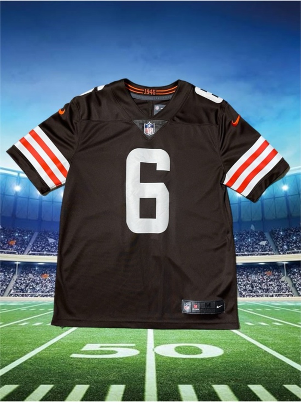 NFL NIKE Baker Mayfield Cleveland Browns On Field Jersey